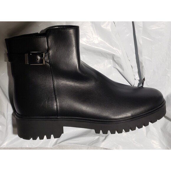 Calvin Klein Kalonie 2 Black Ankle Boots Size 10M NEW No Box - Picture 8 of 16